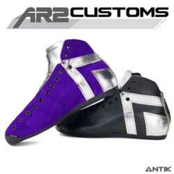 AR2 Custom Suede Purp Met Silver Black